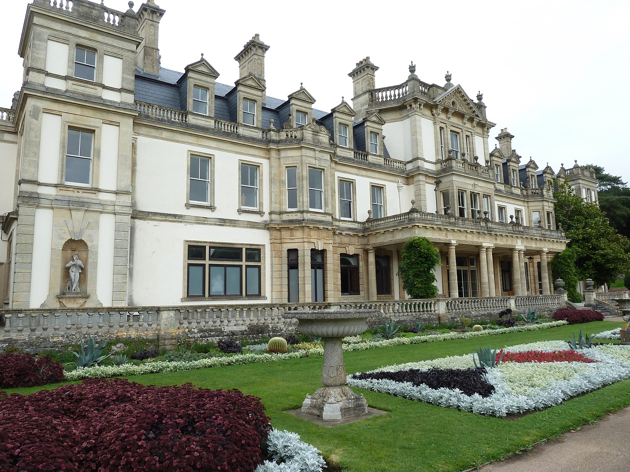 dyffryn house architecture building free photo