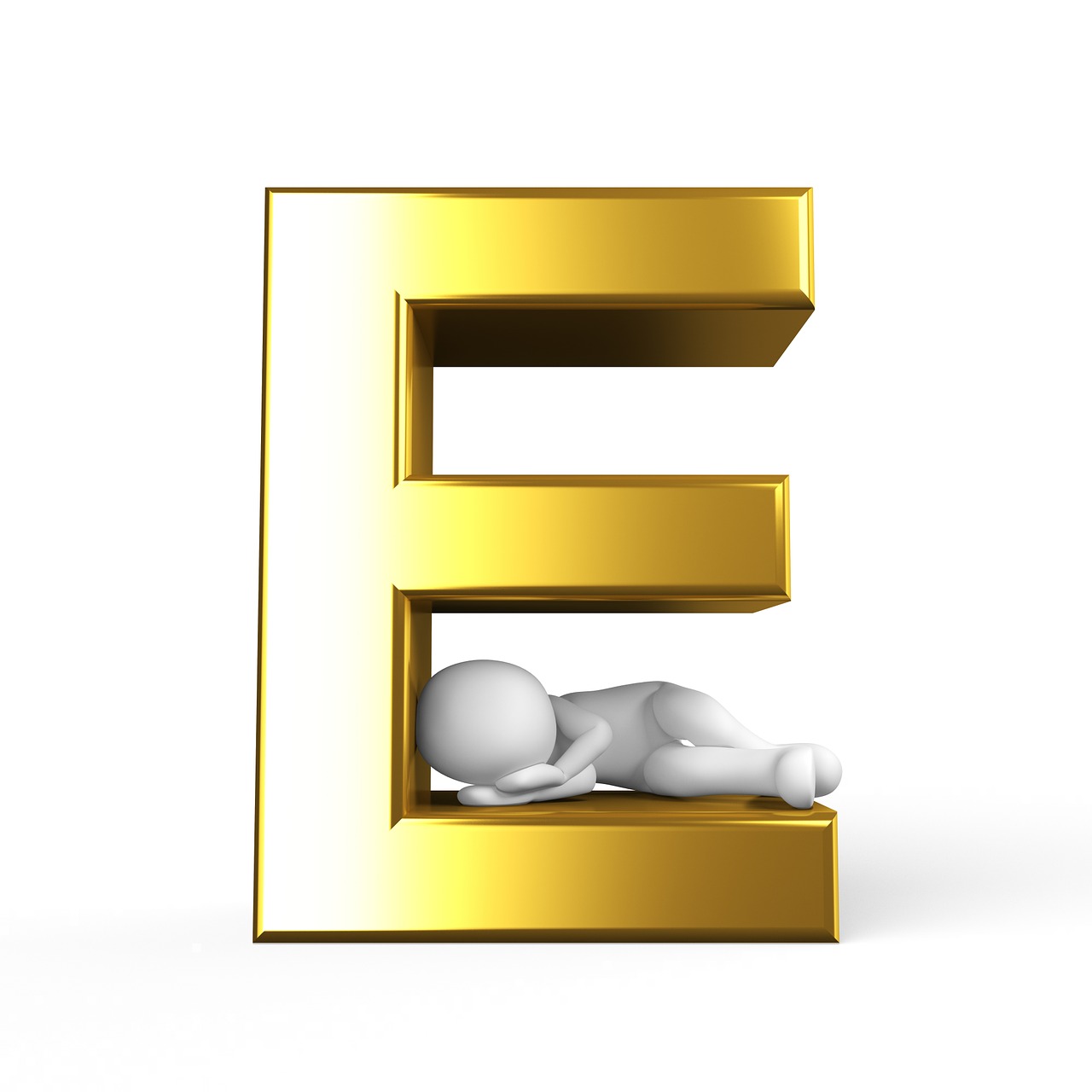 e letter alphabet free photo