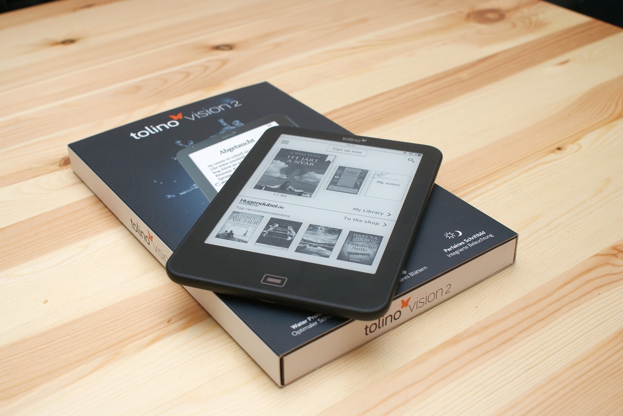 e-book e-reader tolino vision2 free photo