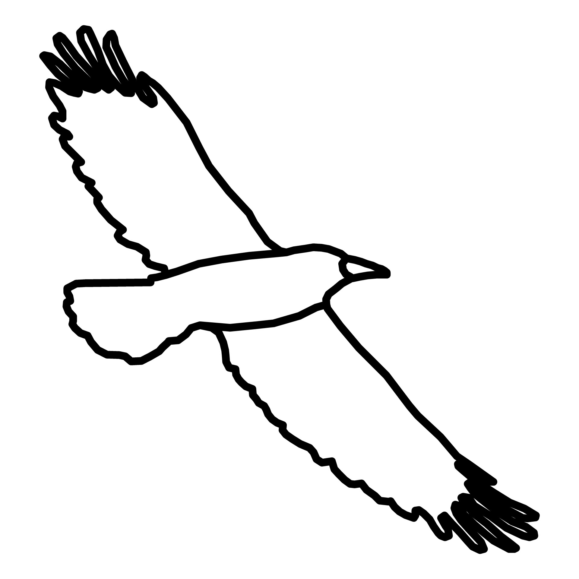 drawing eagle bird free photo