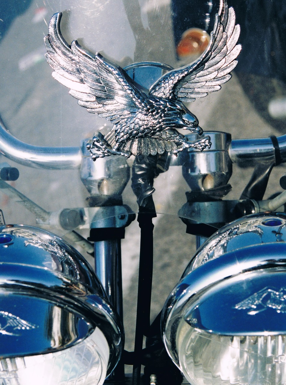 eagle  motorcycle  lighthouses free photo