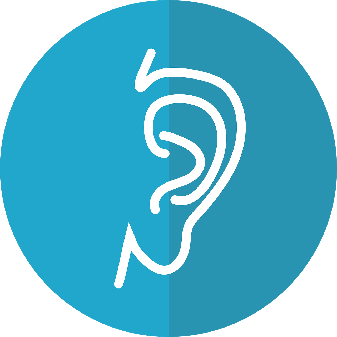 ear icon ear hearing free photo