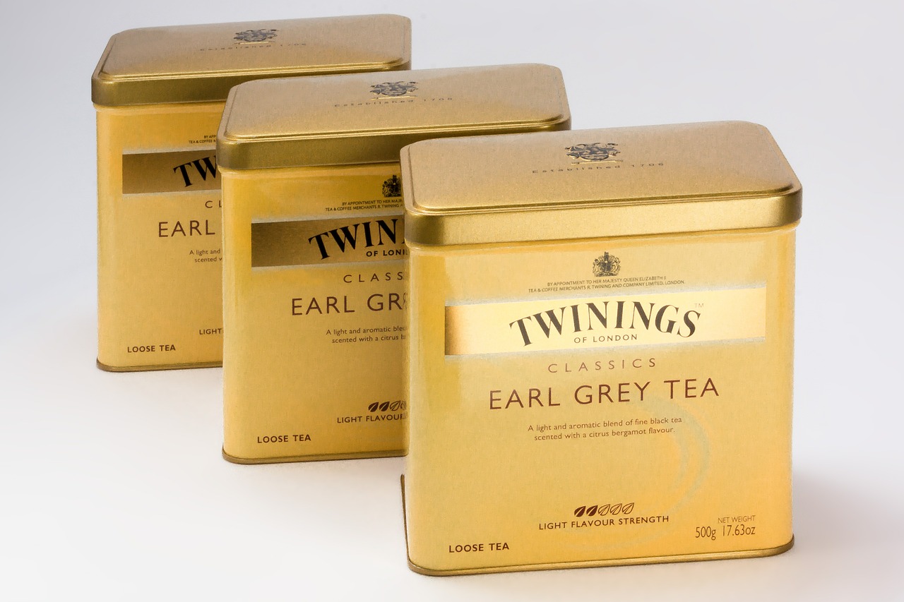 earl gray tee tea tins free photo
