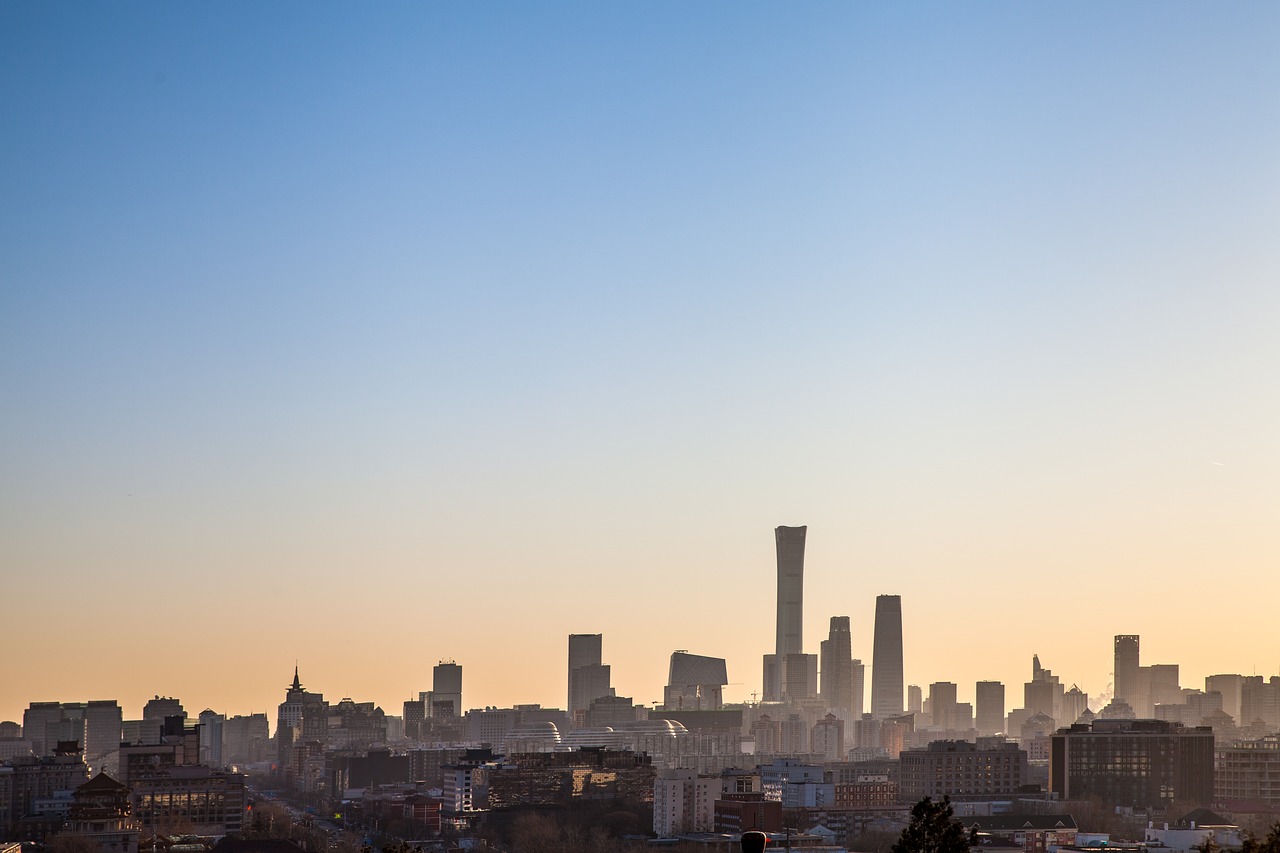 early in the morning  china  beijing free photo