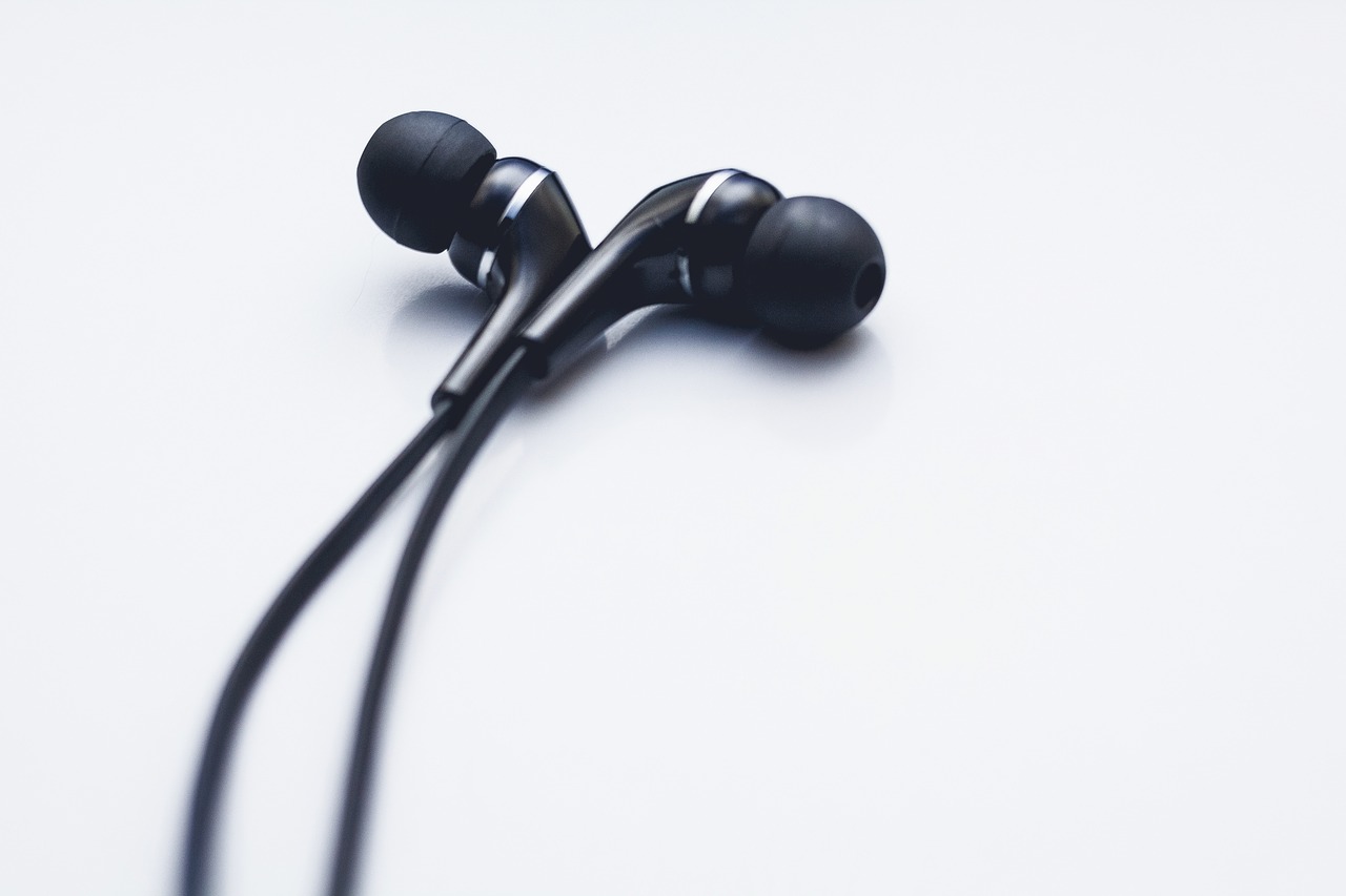 earphones earbuds cord free photo