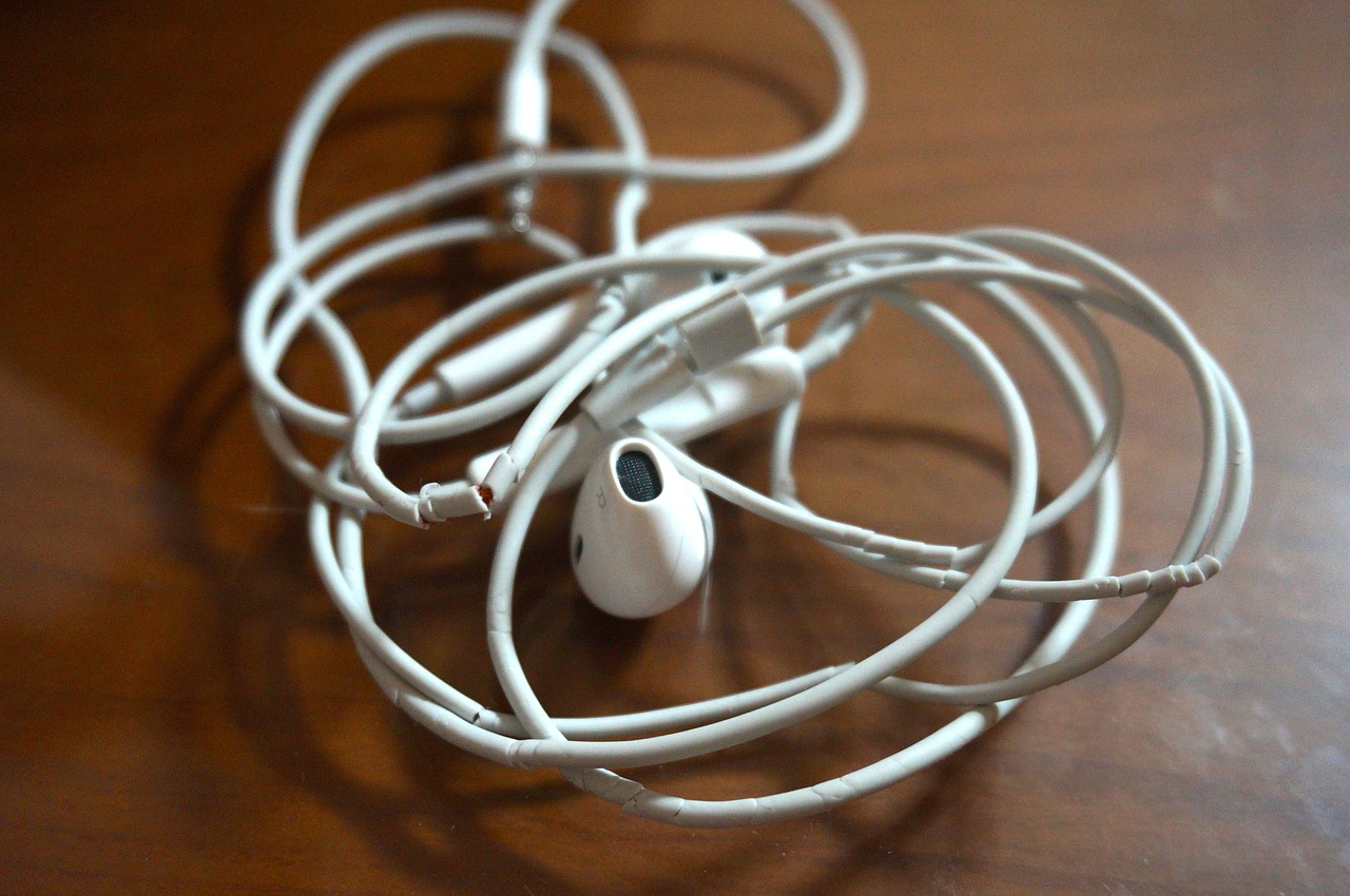 earpod apple earphone free photo