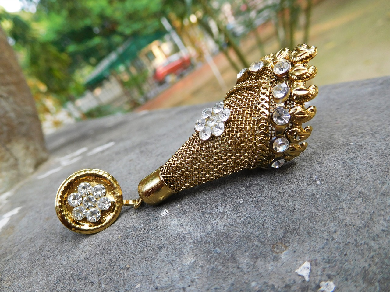 earring gold jewelry free photo