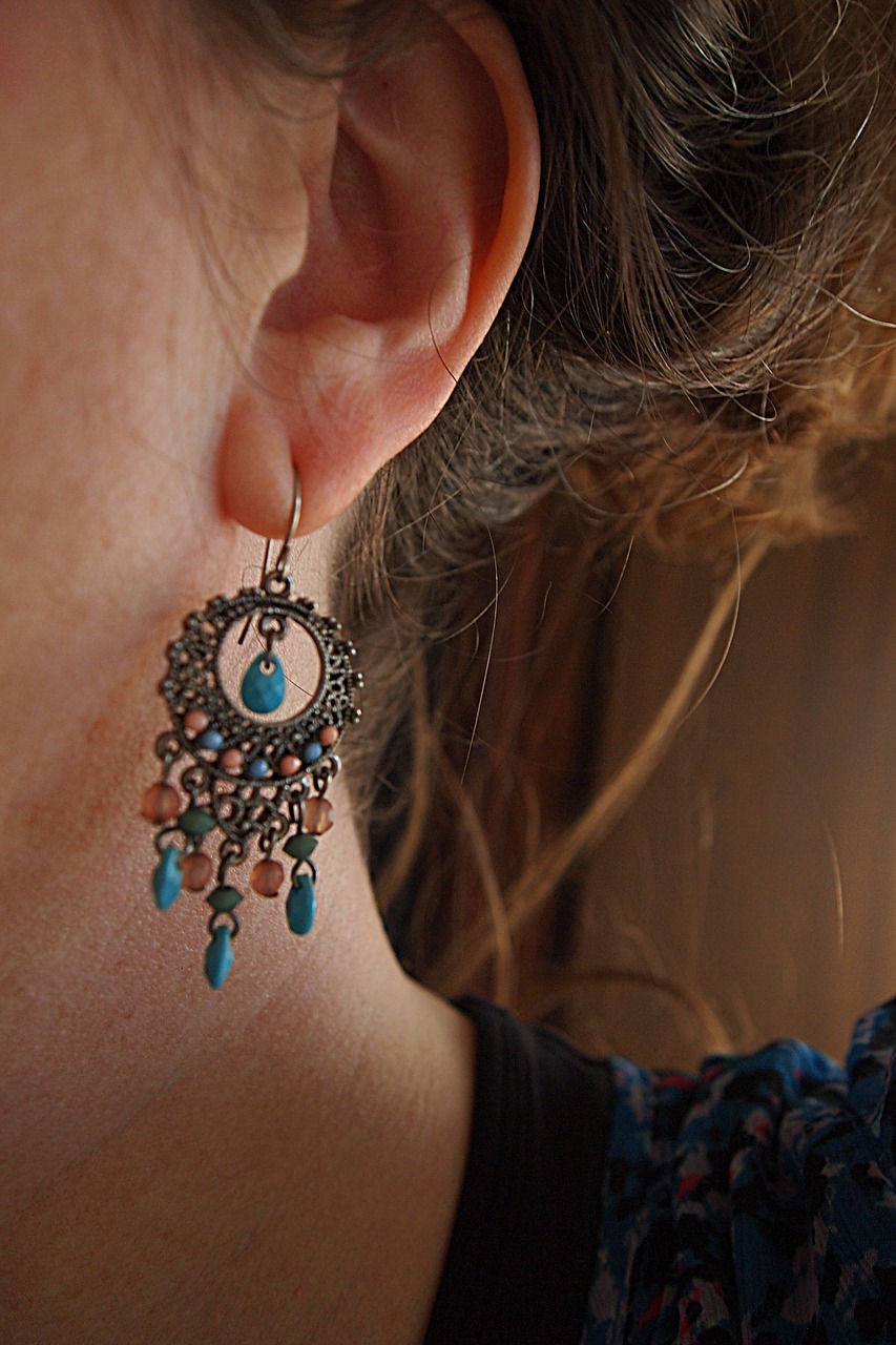 earrings ear beads free photo