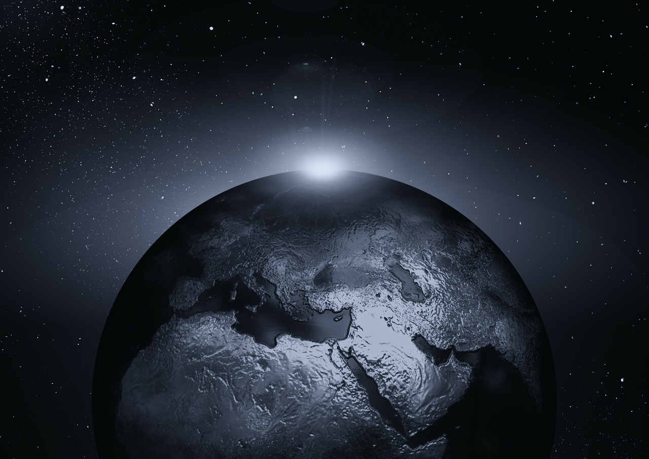 earth globe universe free photo