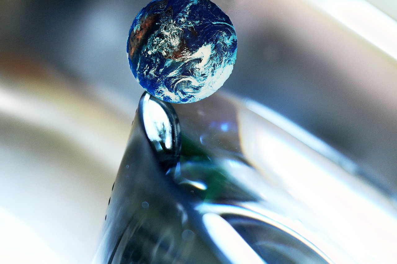earth water globe free photo