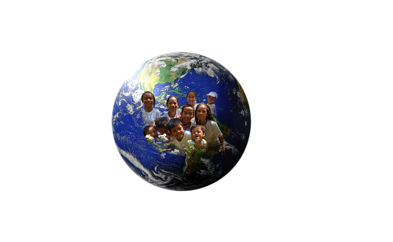 earth blue planet globe free photo