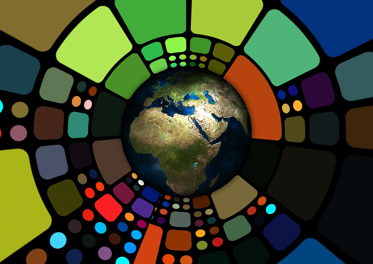 earth globe colorful free photo