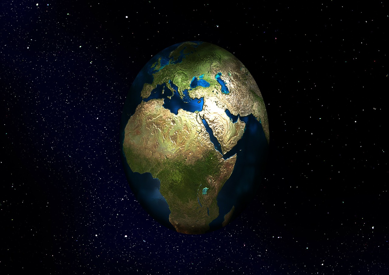 earth globe universe free photo