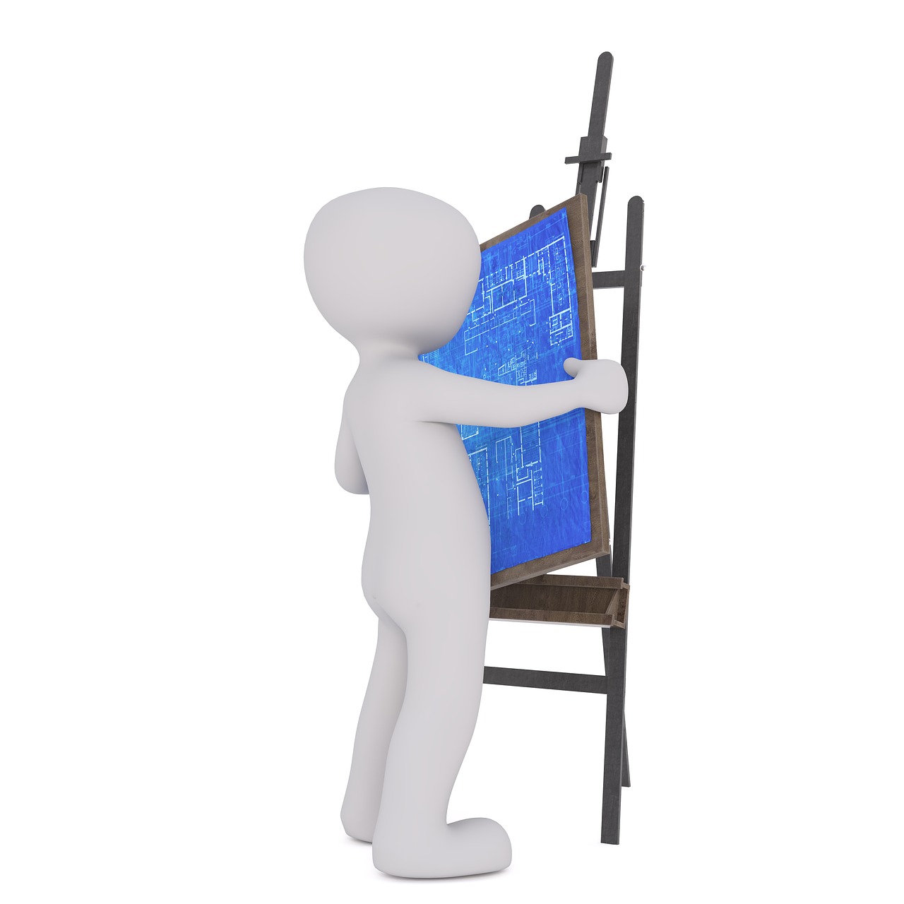 easel training education free photo