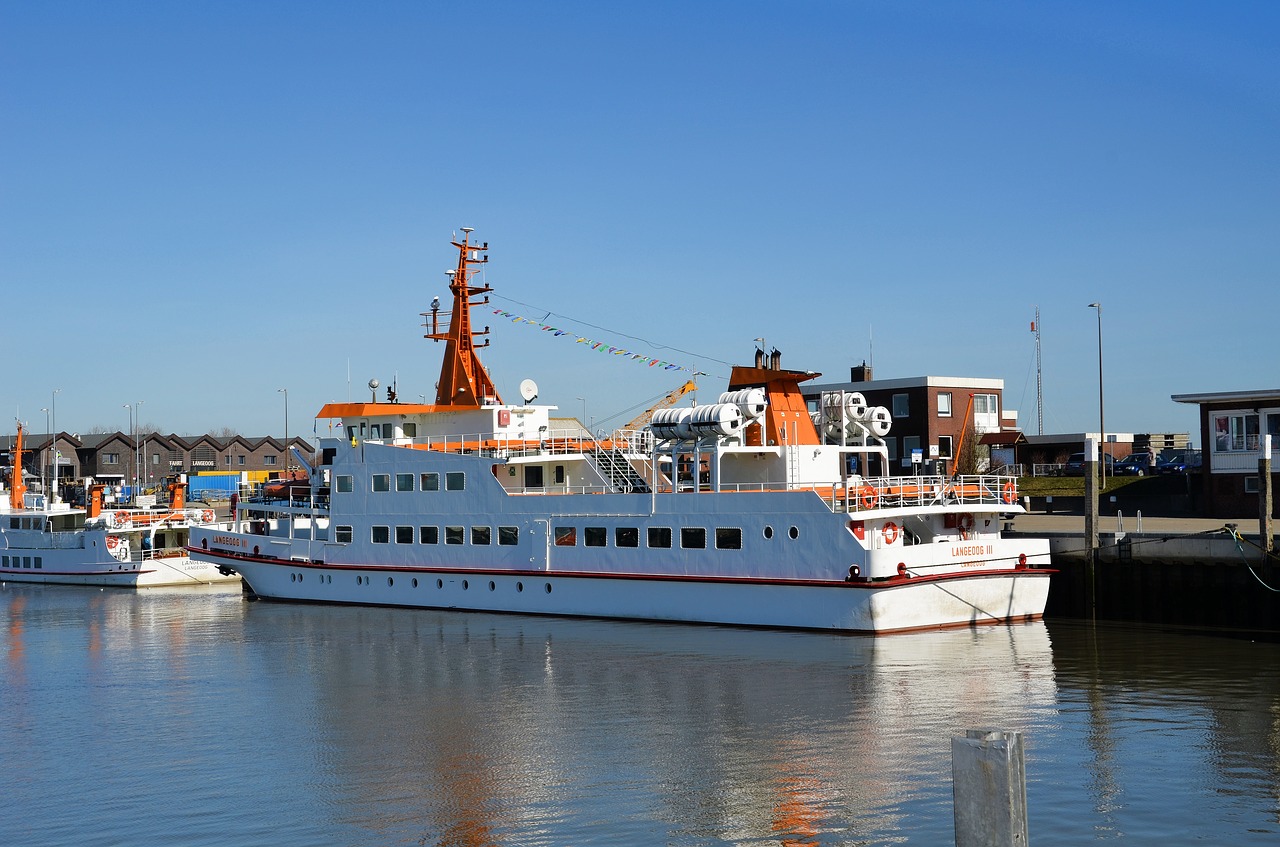 east frisia  bensersiel  ferry free photo