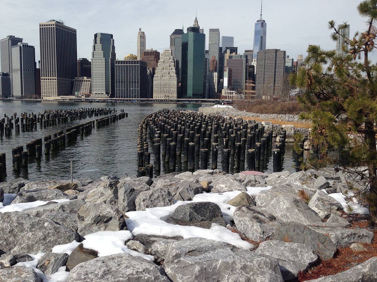 east river nyc new york free photo