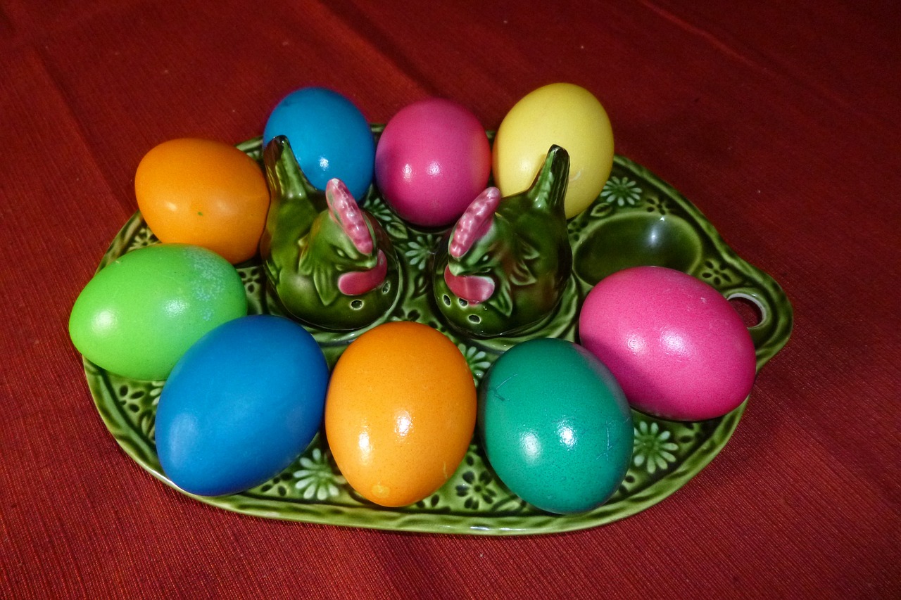 easter egg colorful free photo