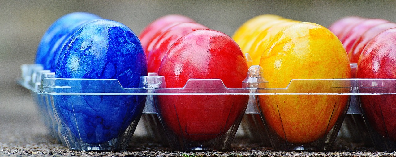 easter easter eggs colorful free photo