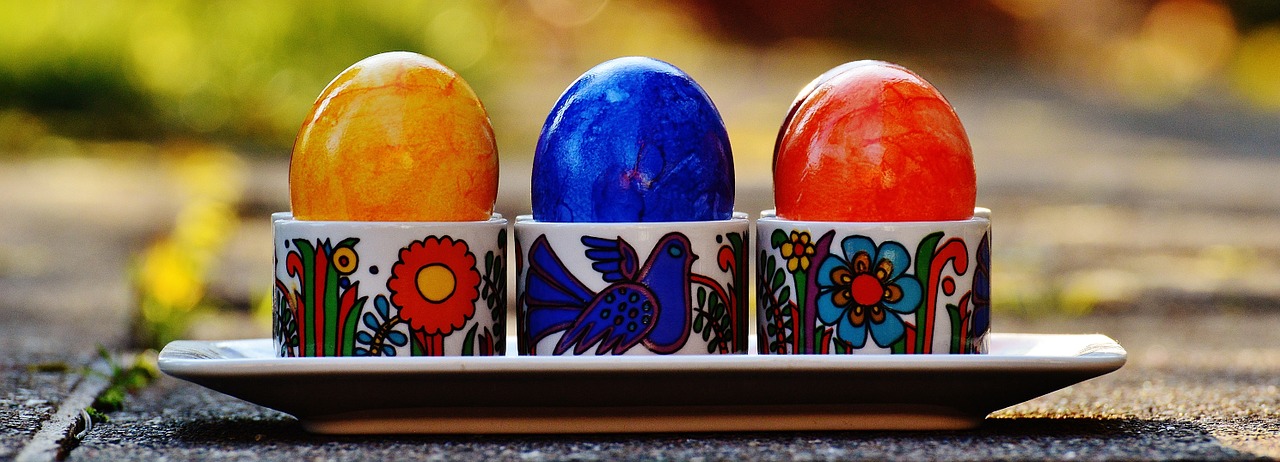 easter easter eggs colorful free photo