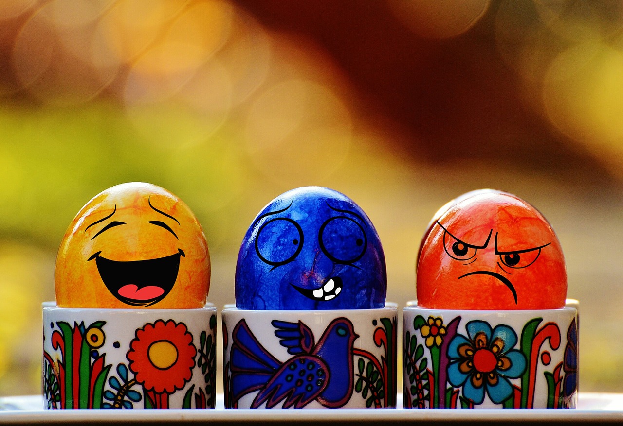 easter easter eggs funny free photo