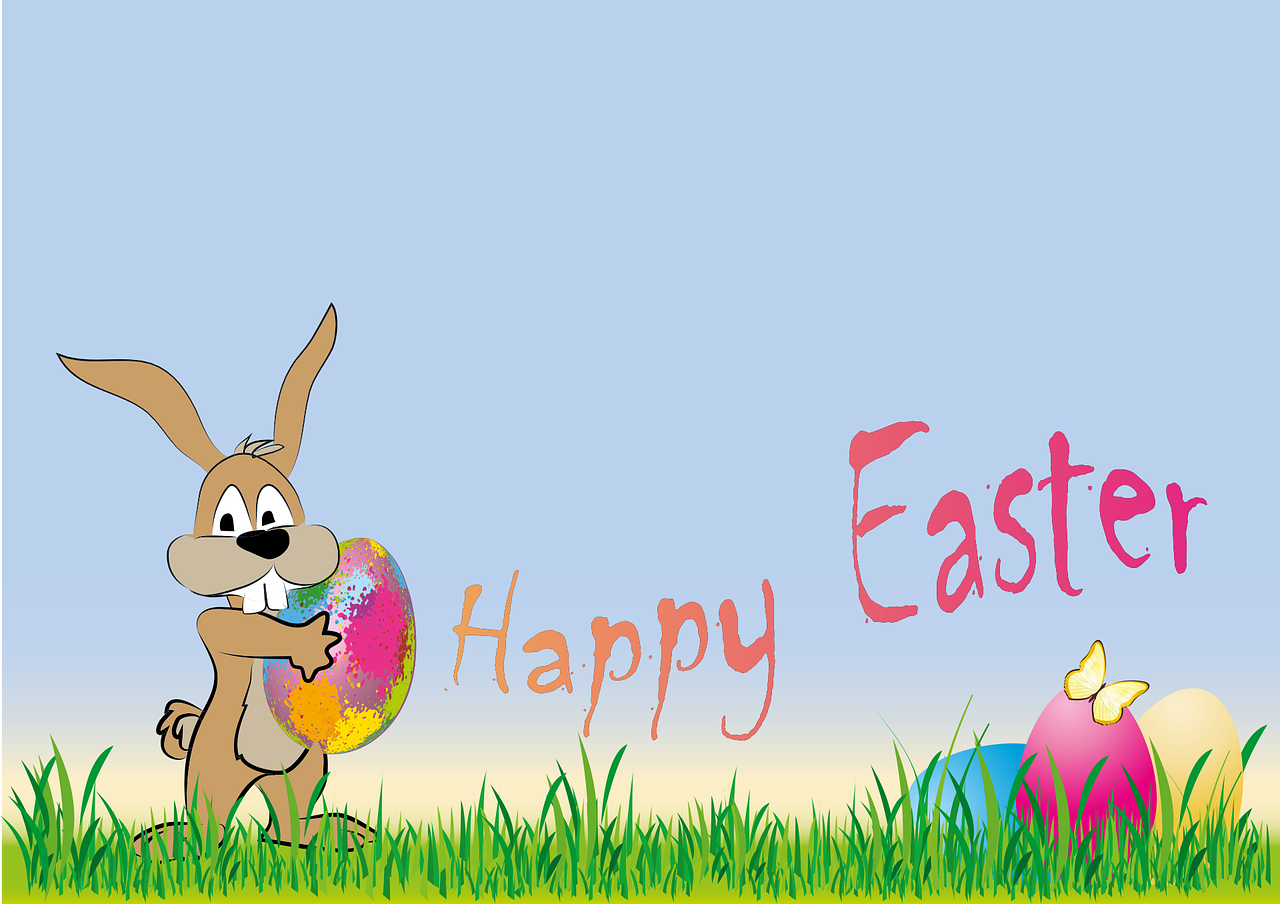 easter happy easter easter bunny free photo