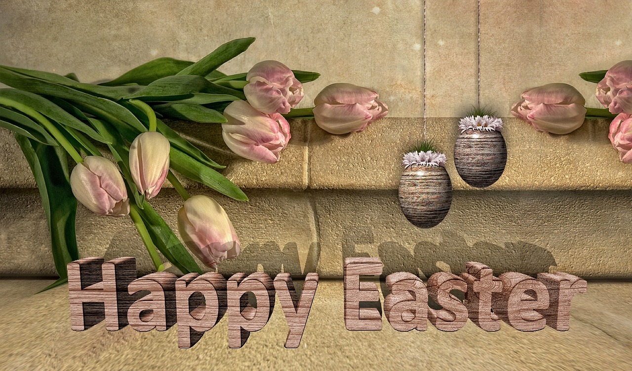 easter happy easter greeting card free photo