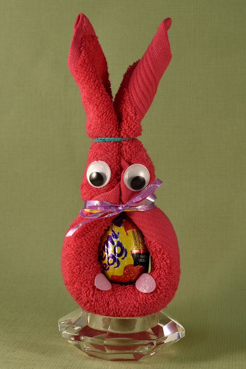 easter bunny handicraft free photo