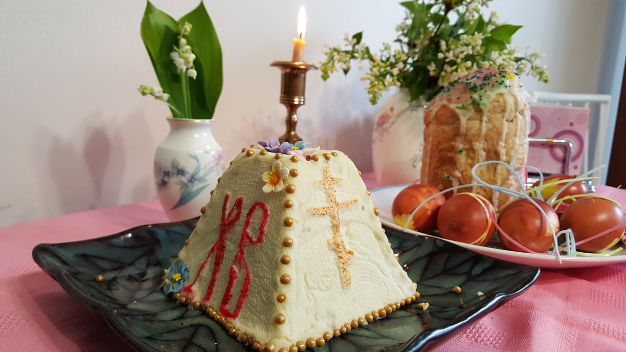 easter easter cake candle free photo