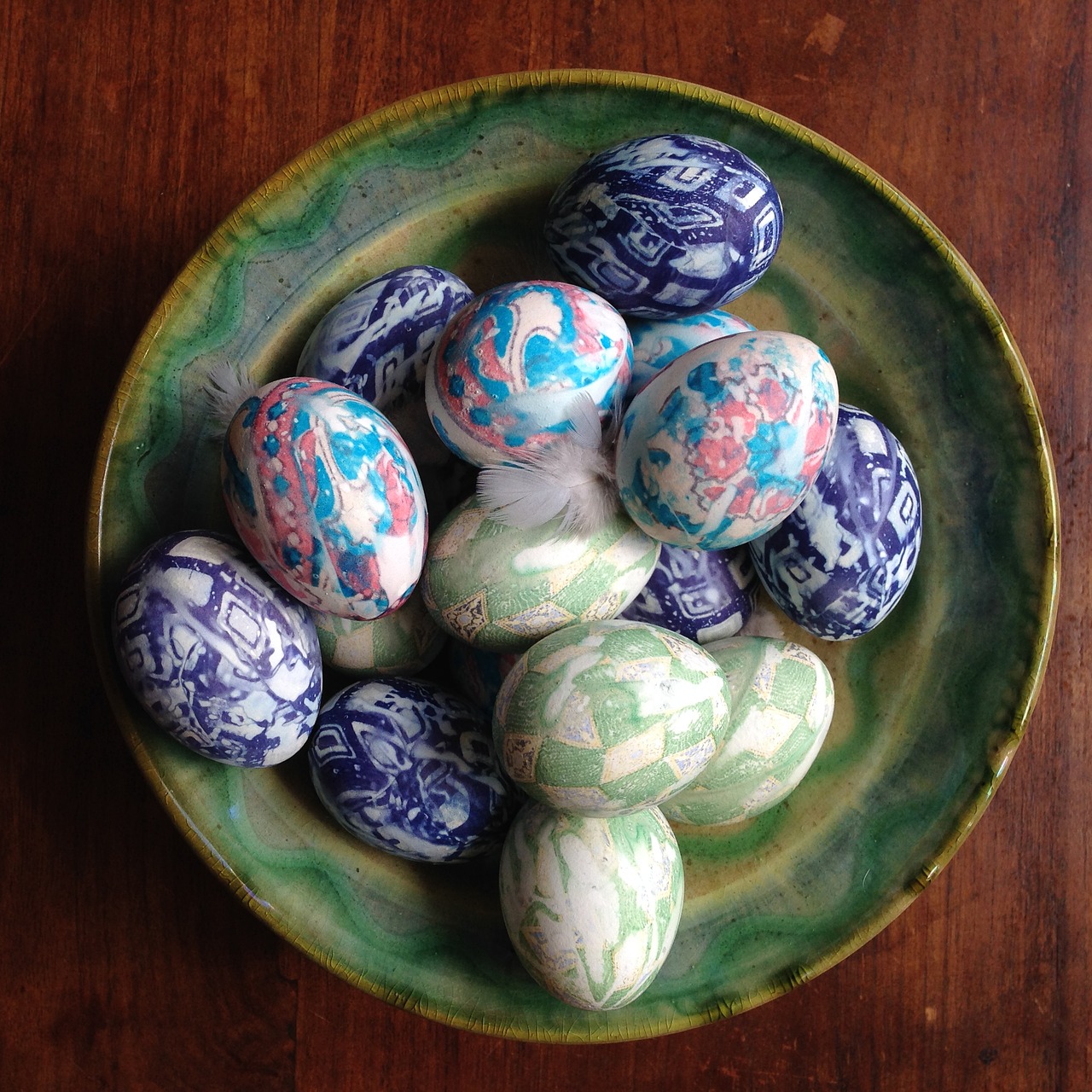 easter eggs art free photo