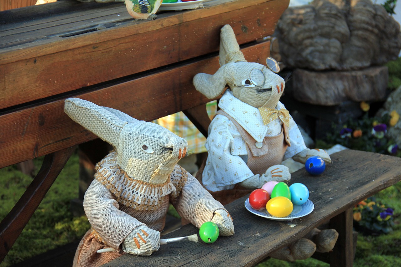 easter easter bunny hare school free photo