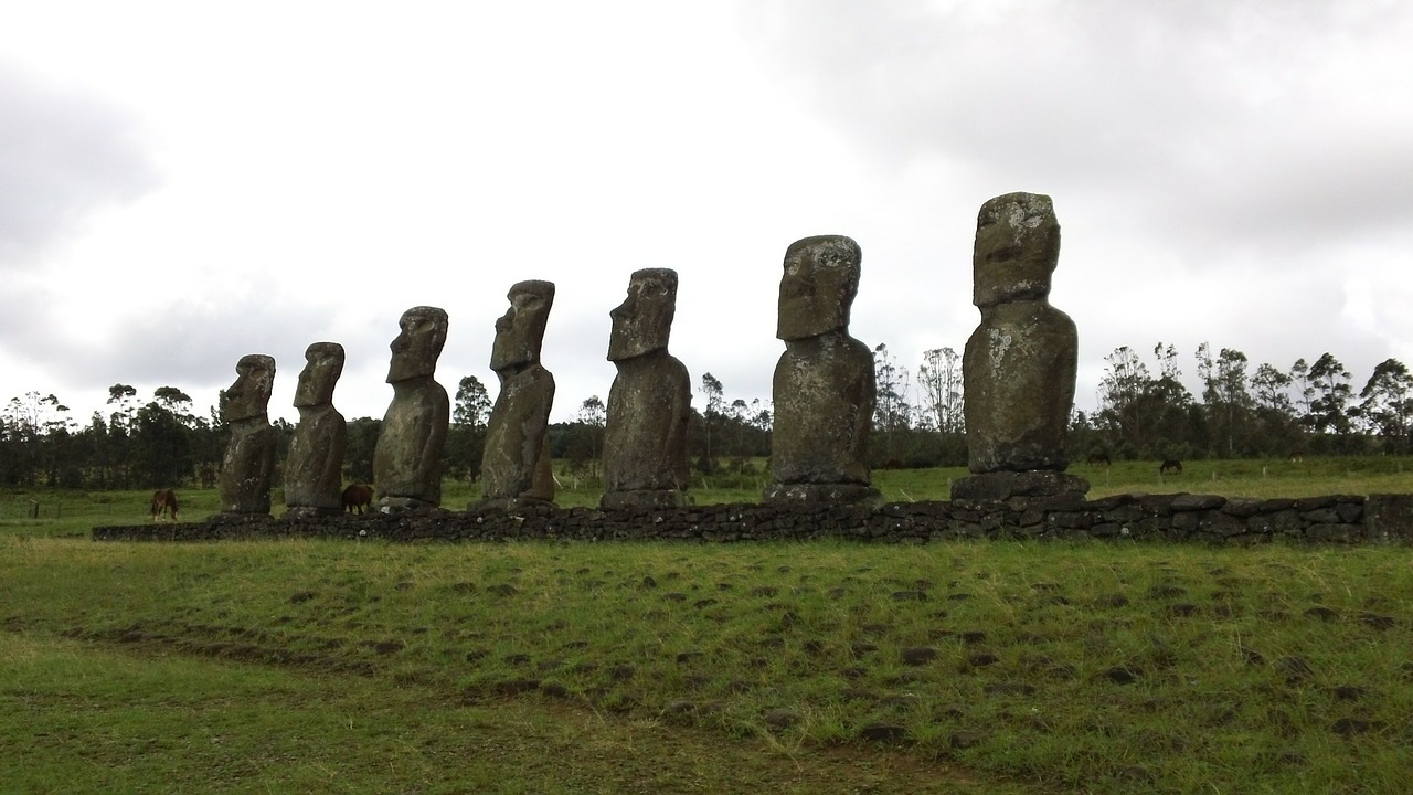 easter island moai free photo