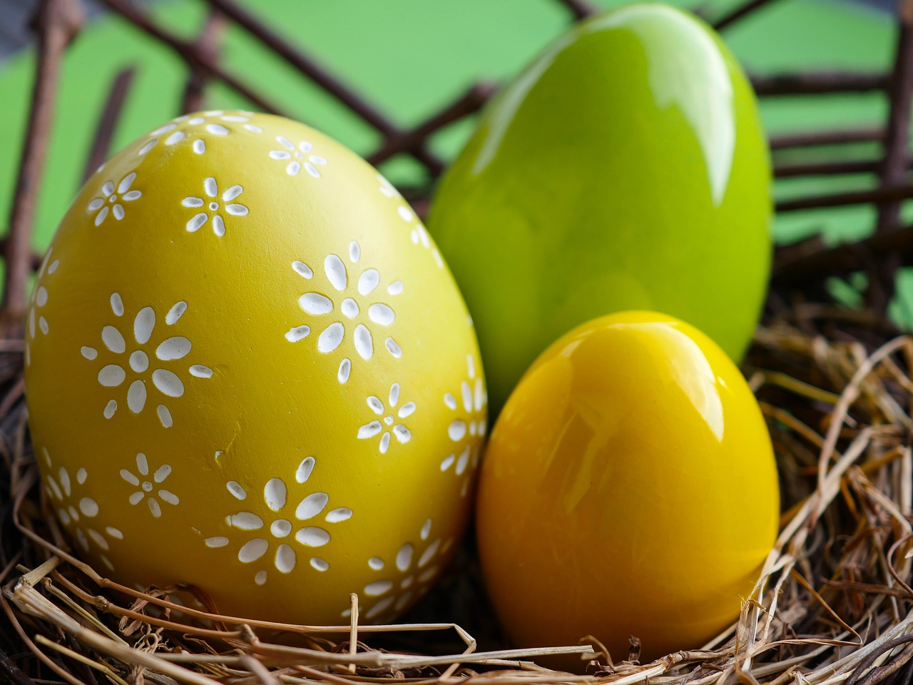 easter easter eggs decoration free photo