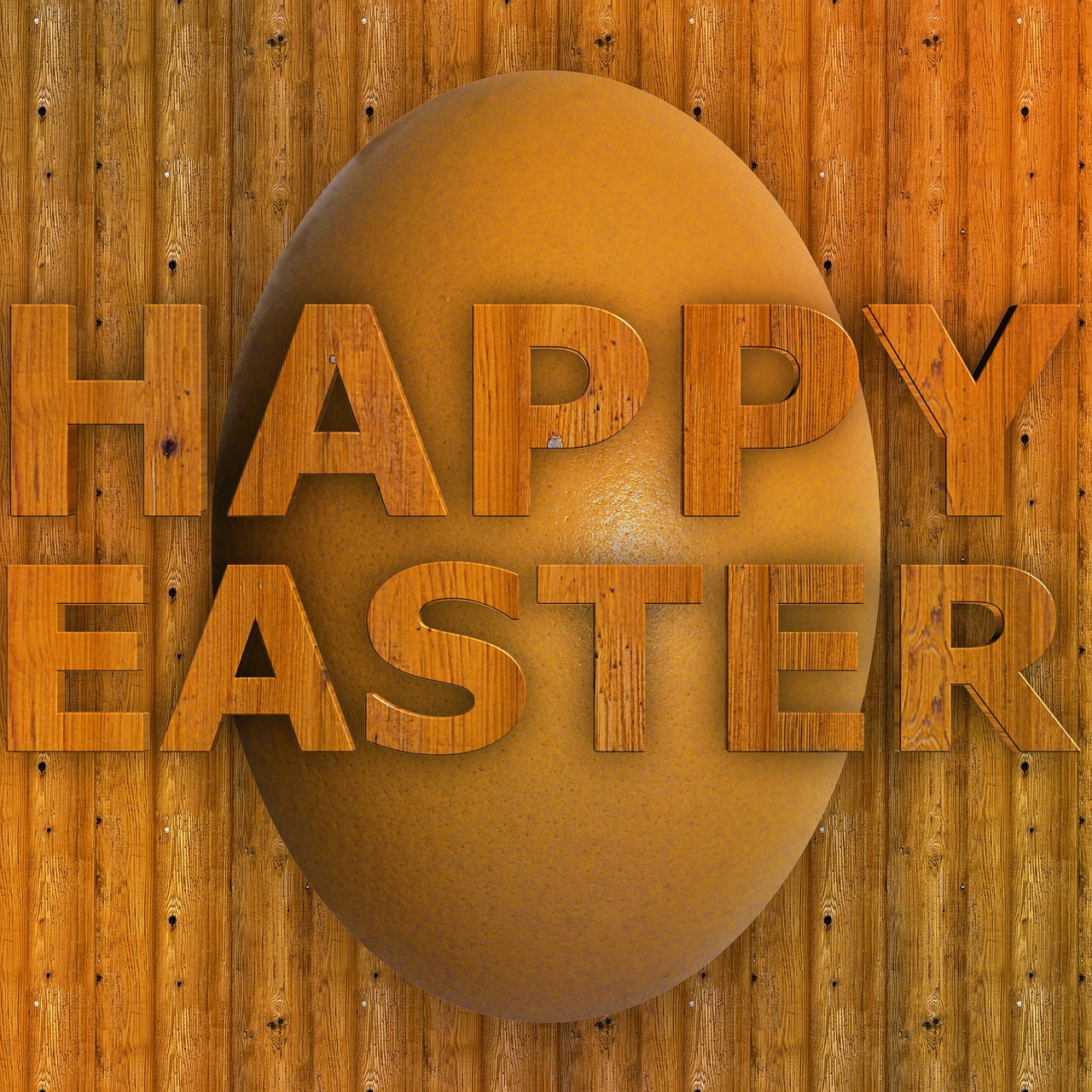 easter egg easter greeting wood free photo