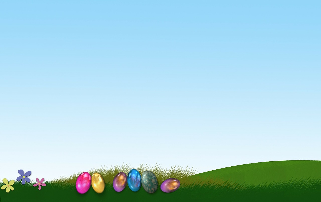 easter easter eggs background free photo