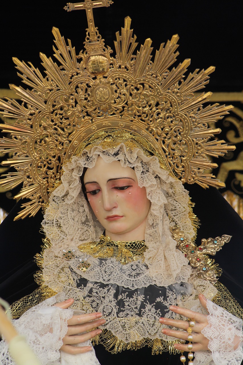 easter our lady of sorrows gilena free photo