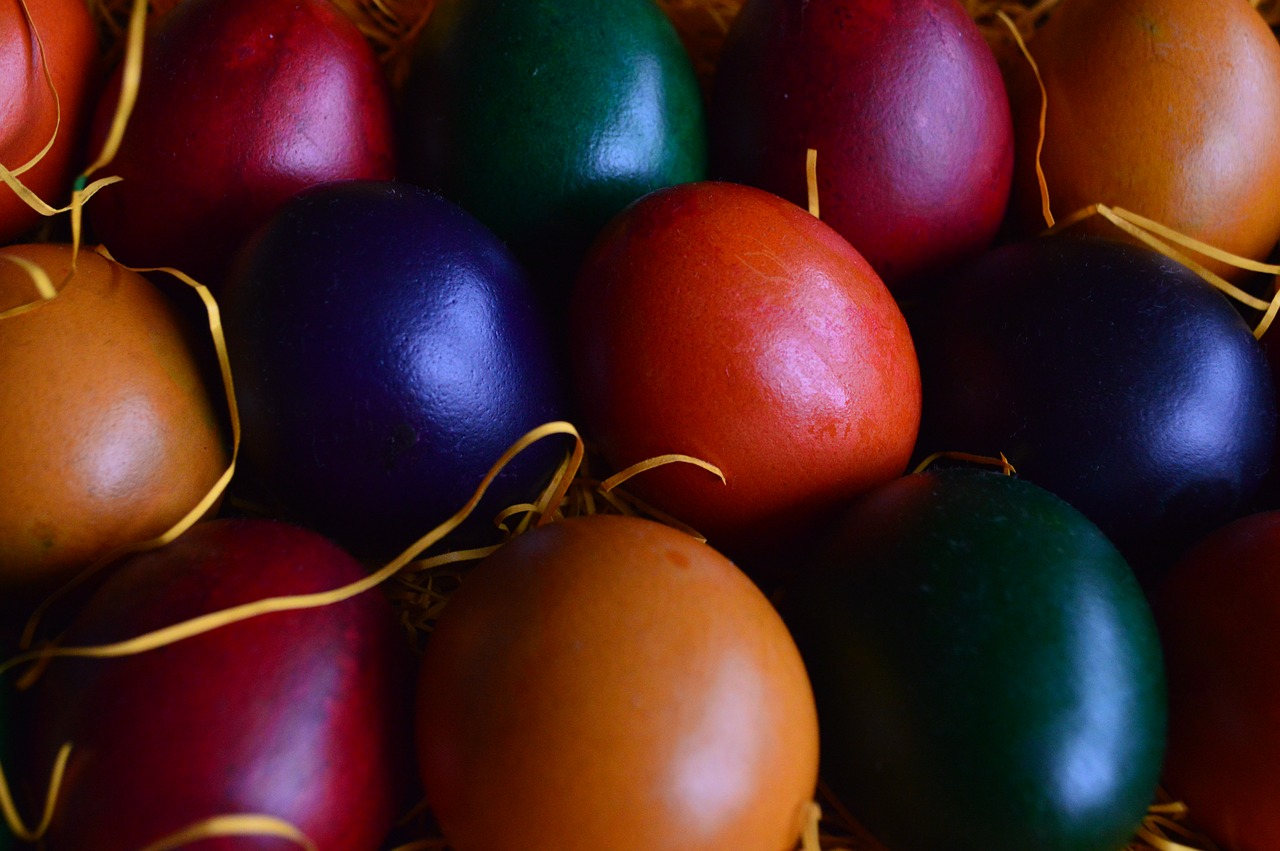 easter eggs ornamentation free photo
