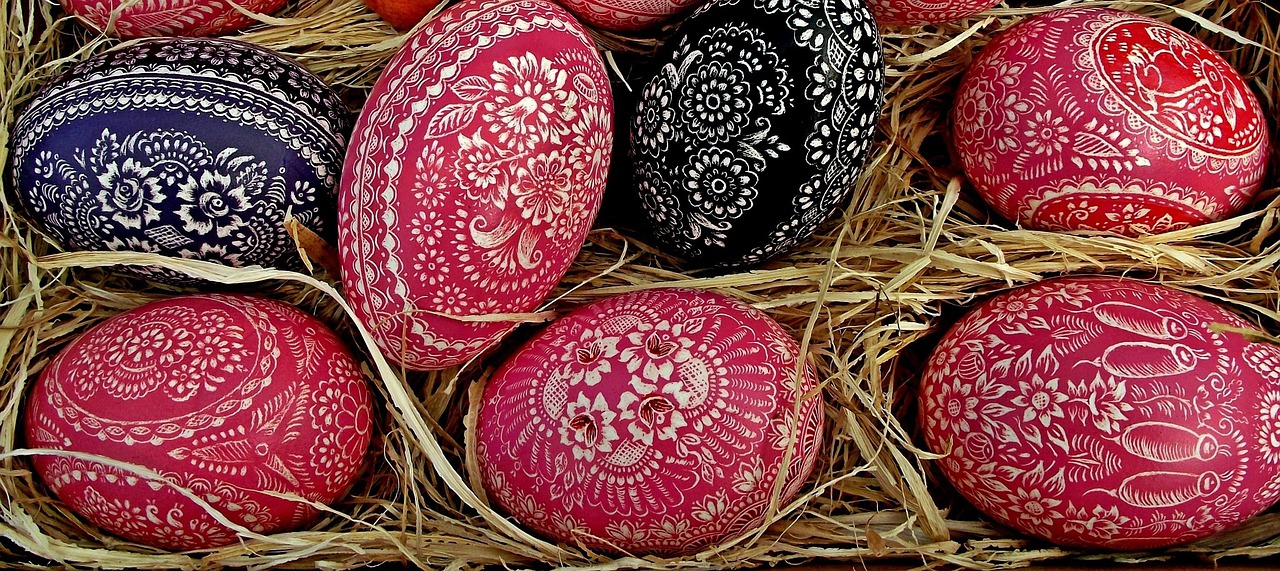 easter easter eggs colorful free photo