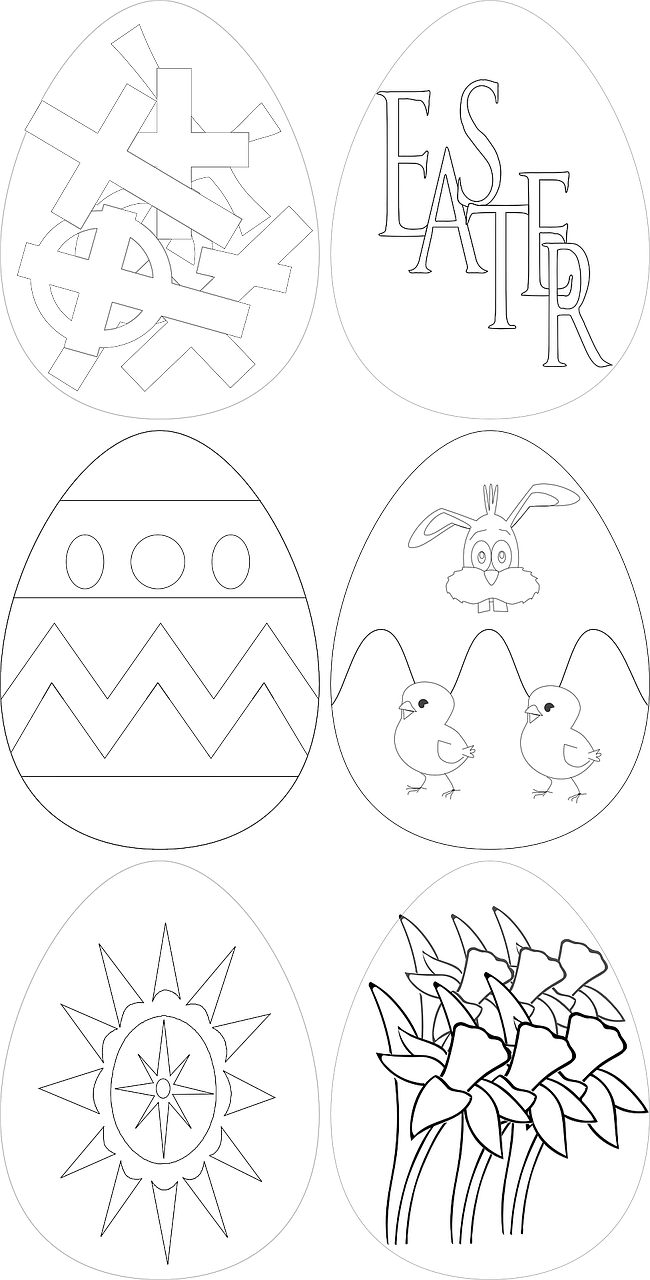 easter easter symbols easter stickers free photo