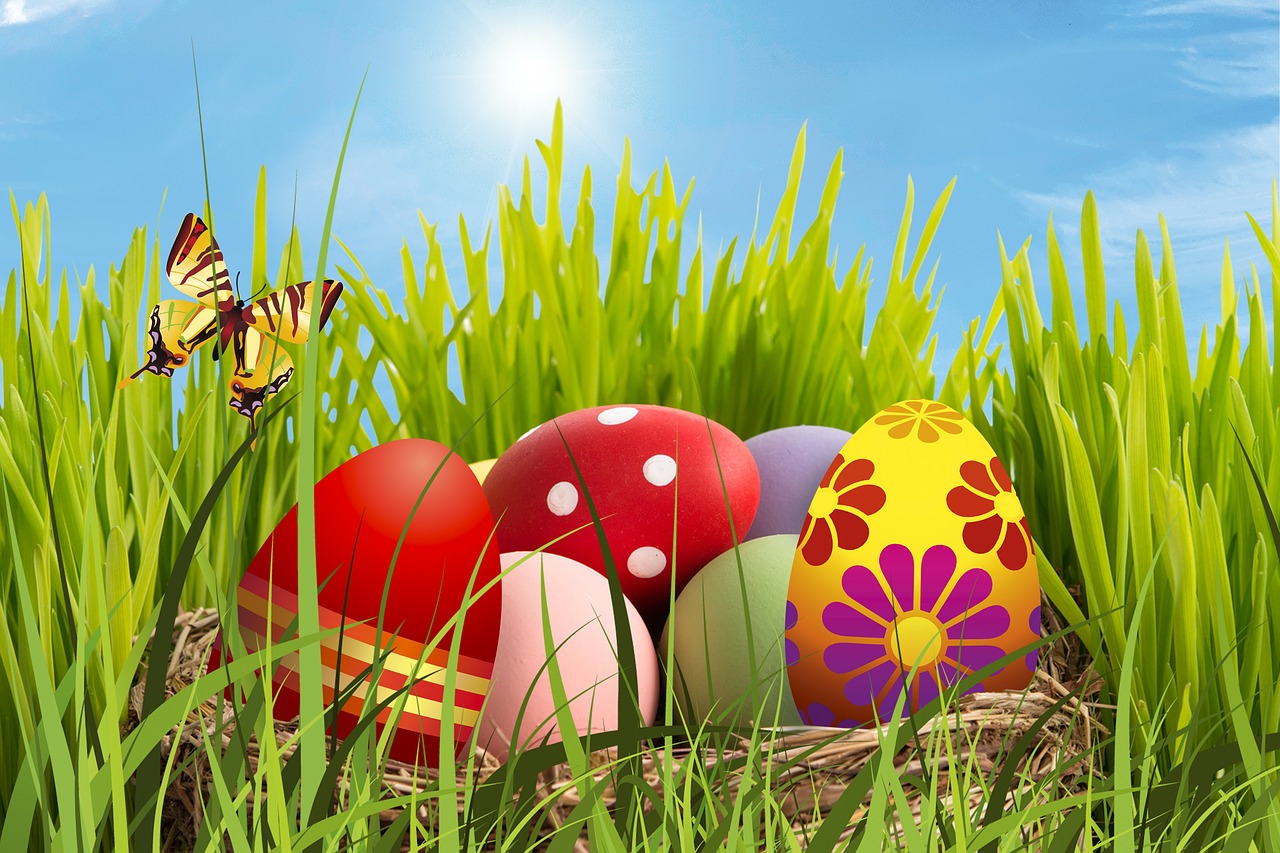 easter easter egg cheerful free photo