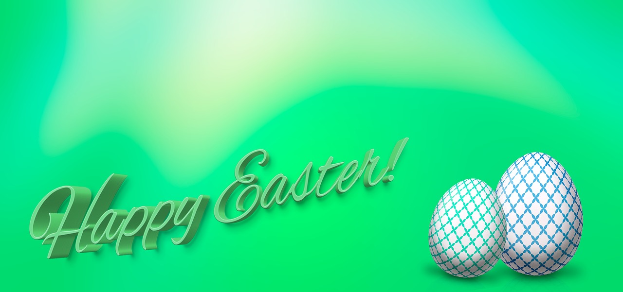 easter eggs greeting free photo