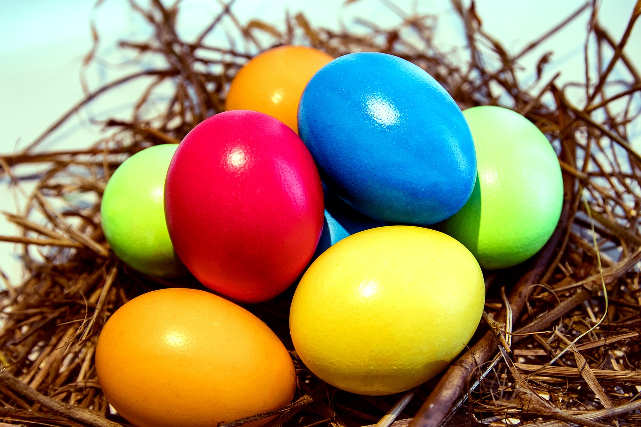 easter easter eggs egg free photo