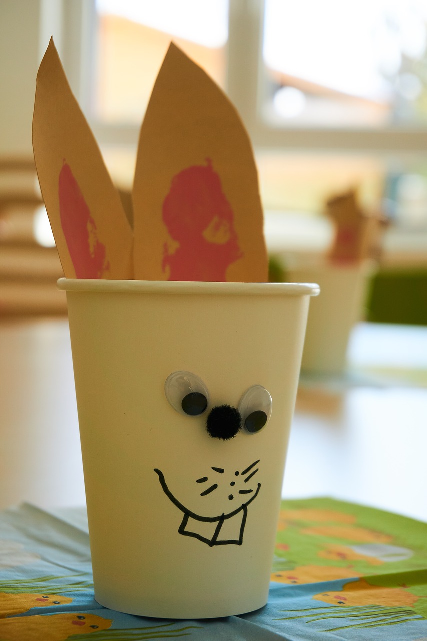 easter easter bunny kindergarten free photo