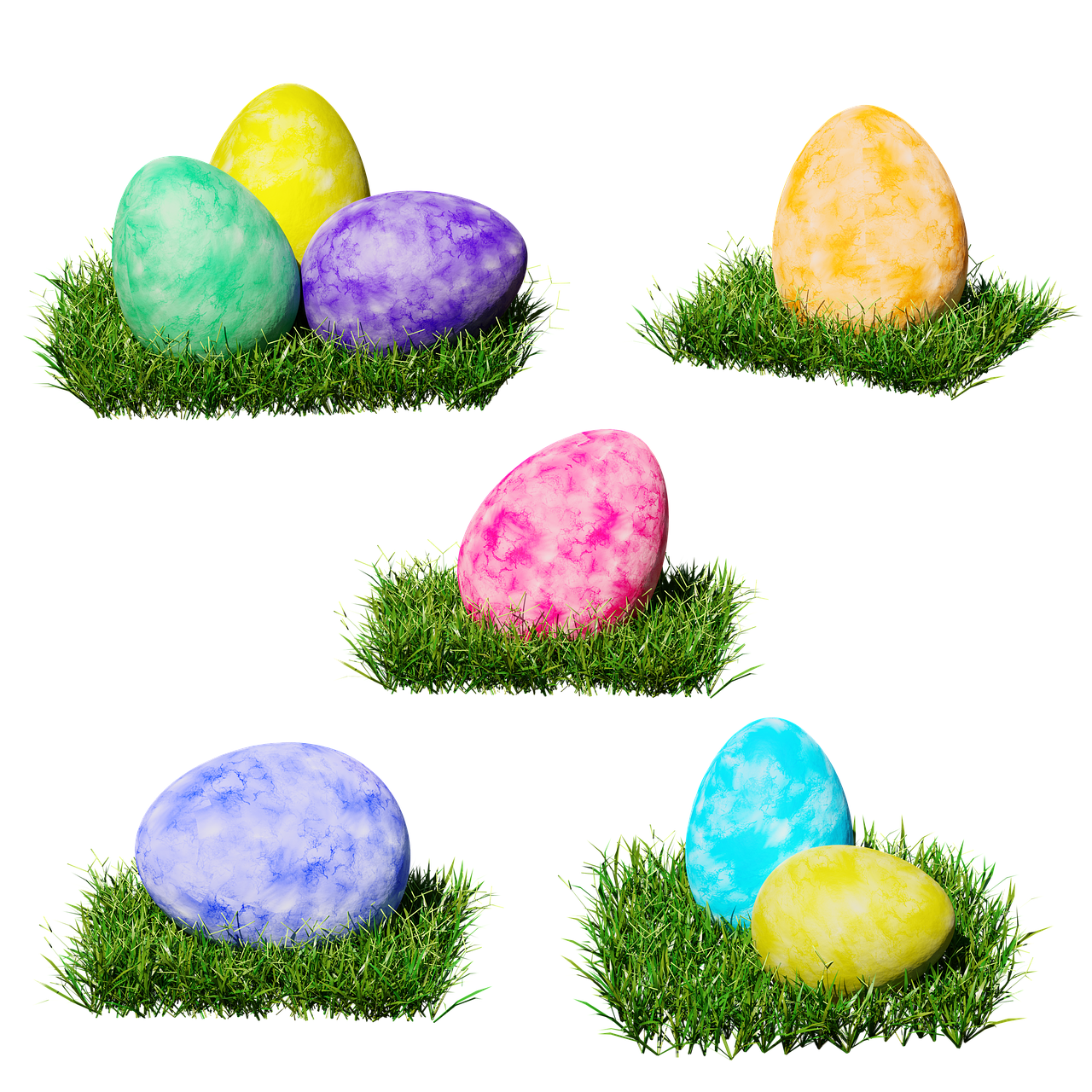 easter egg colorful free photo