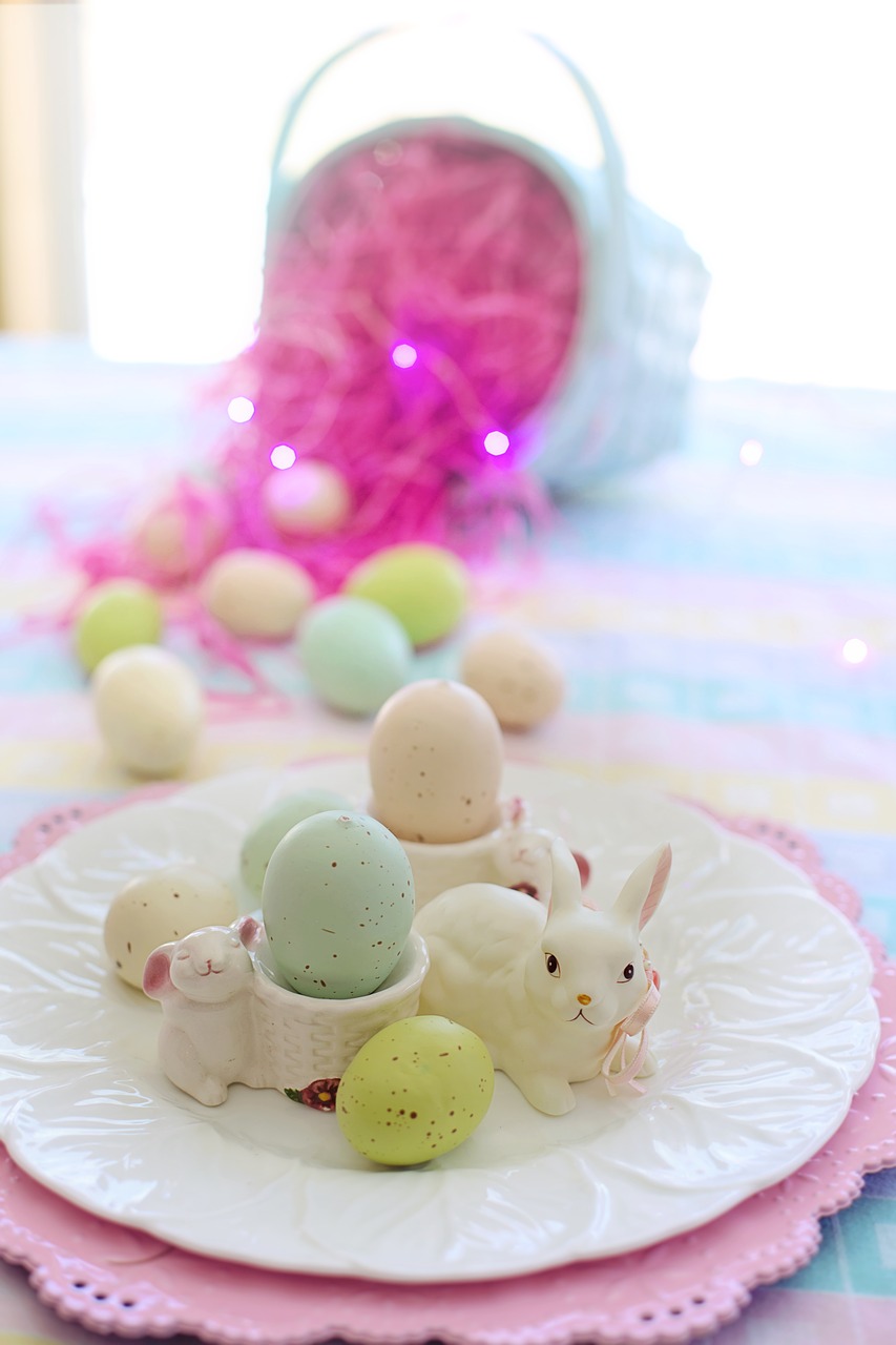 easter  eggs  bunny free photo