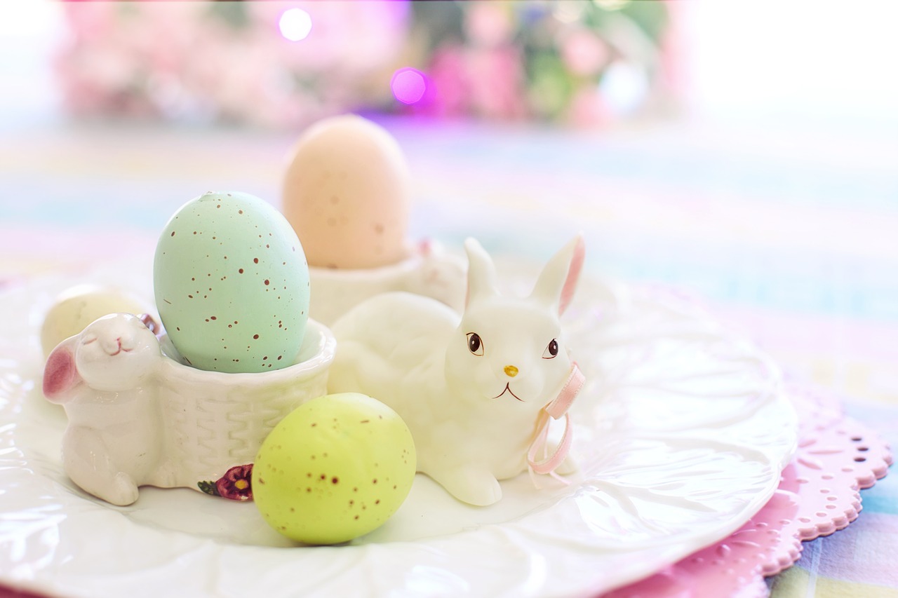 easter  eggs  bunny free photo