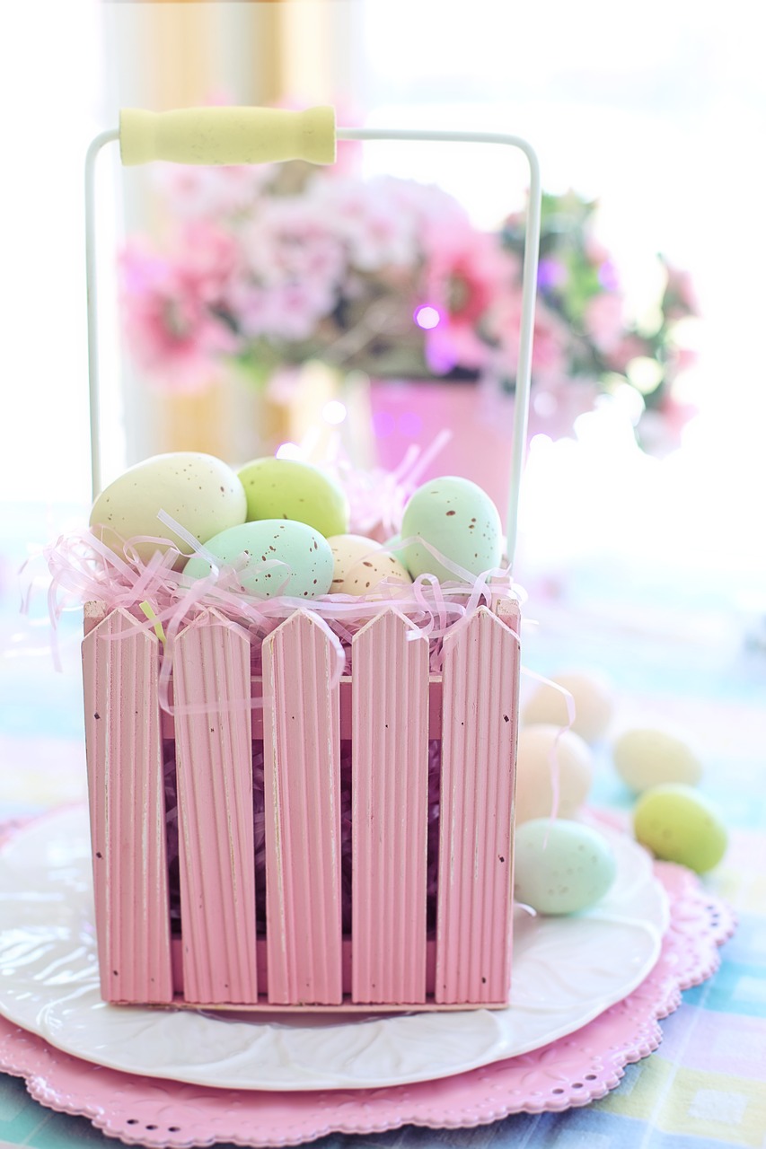 easter  eggs  pastels free photo