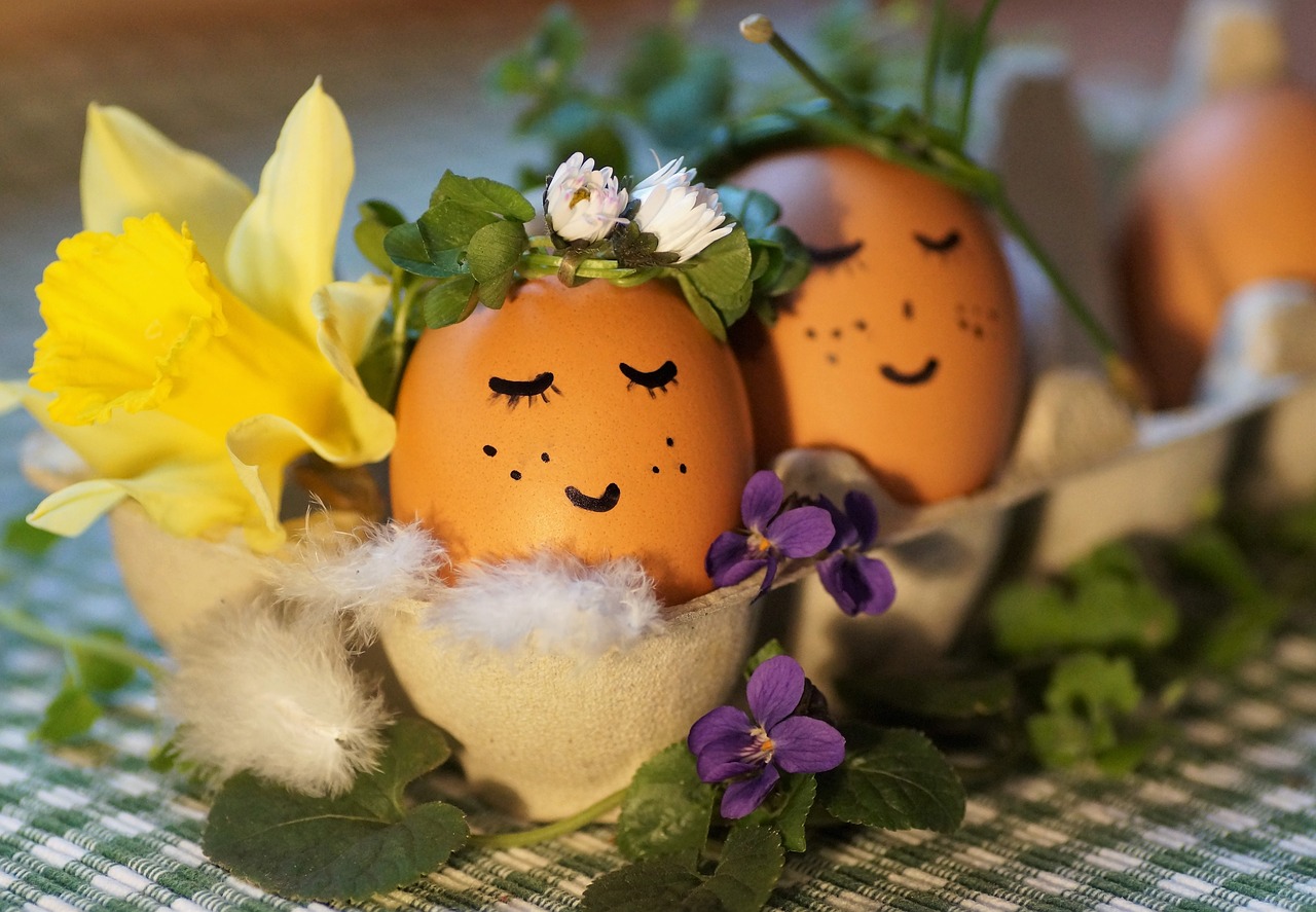 easter  eggs  decoration free photo