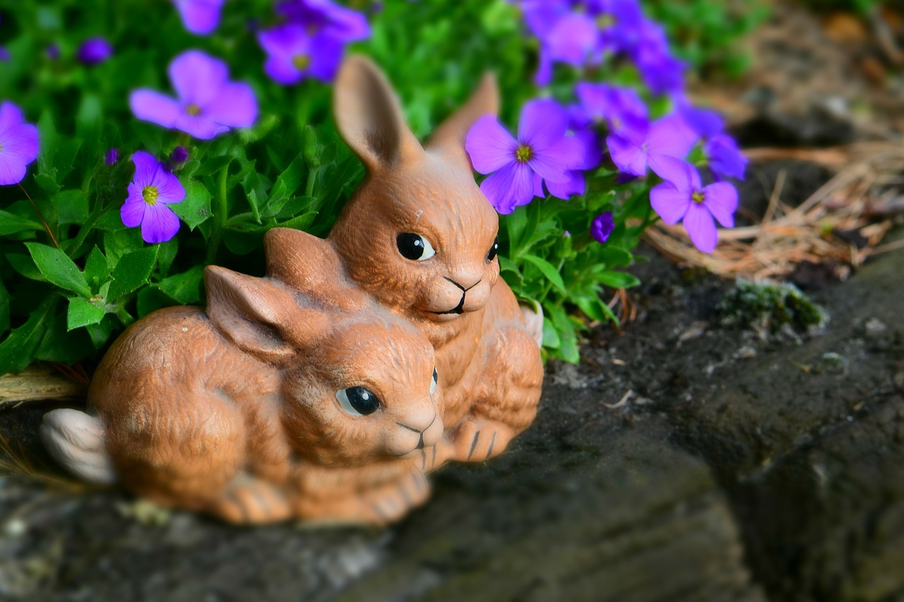 easter  easter bunny  figure free photo