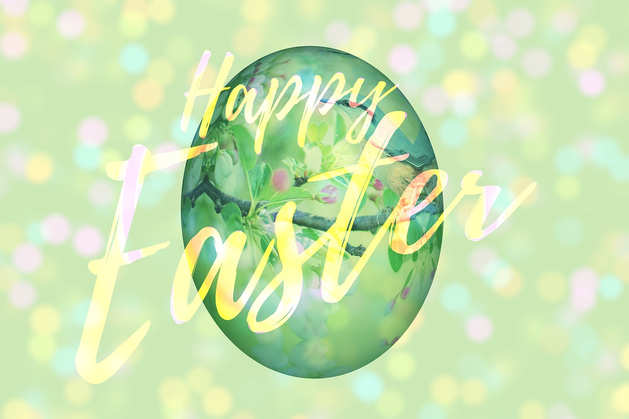 easter  easter greeting  greeting card free photo