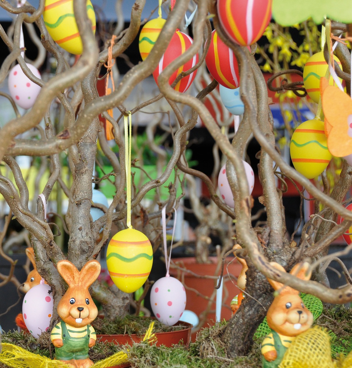 easter easter decoration easter bunny free photo